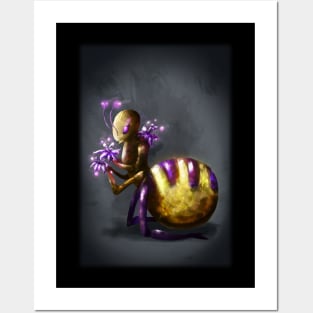 Ant World - Violet Fairy Posters and Art